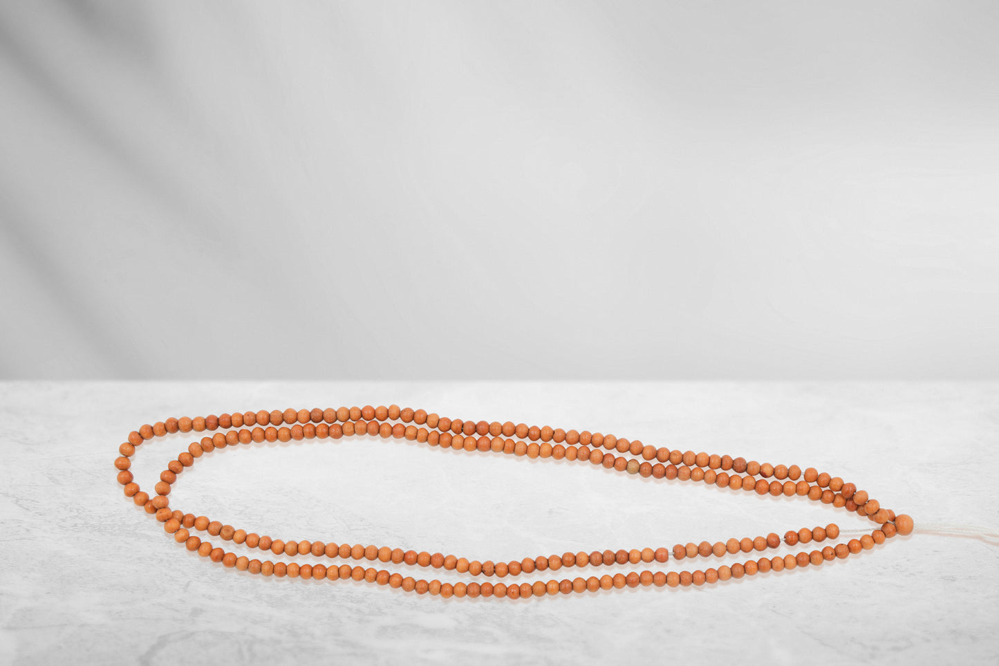 Kanthi (Sandalwood, 8 Inch, 2 mm beads)