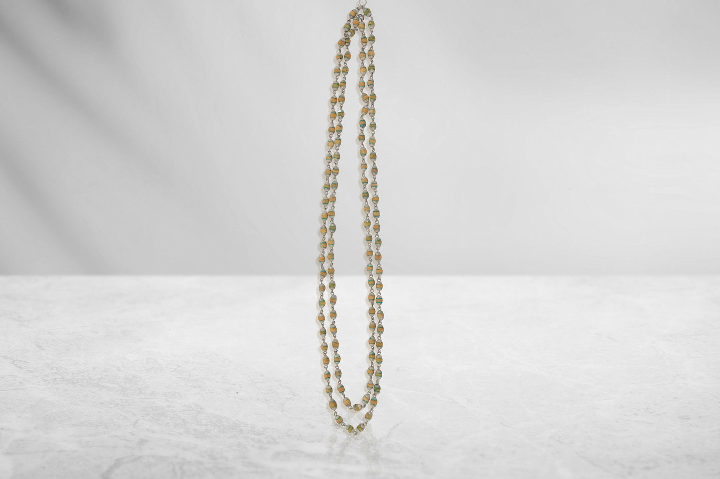Chandi Kanthi (White, 8 Inch, 2 mm beads)