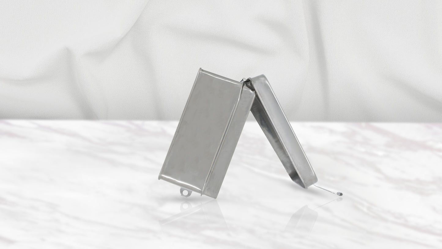 Blank Pooja Peti - Stainless Steel Material