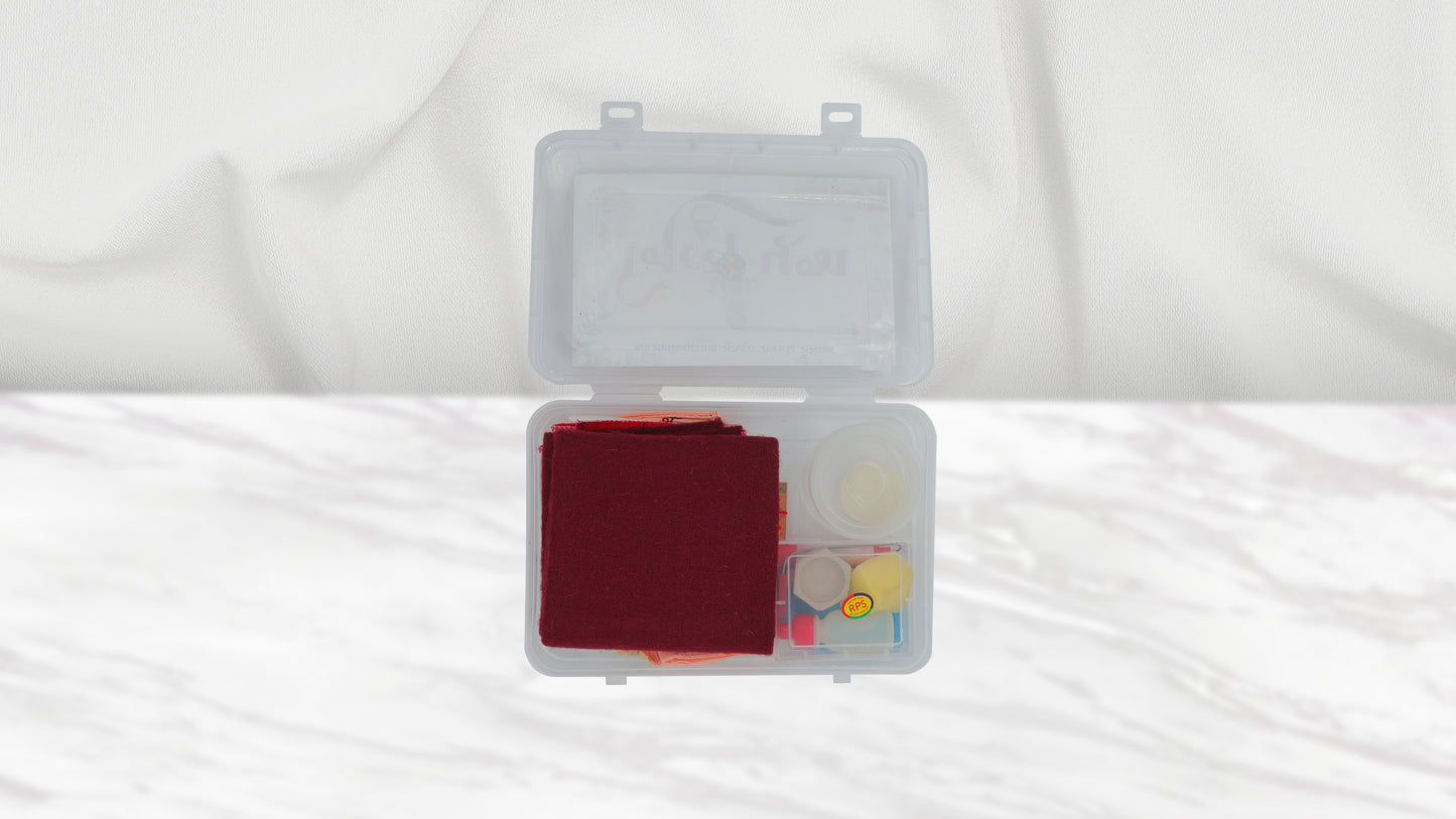Pooja Peti - Transparent Plastic