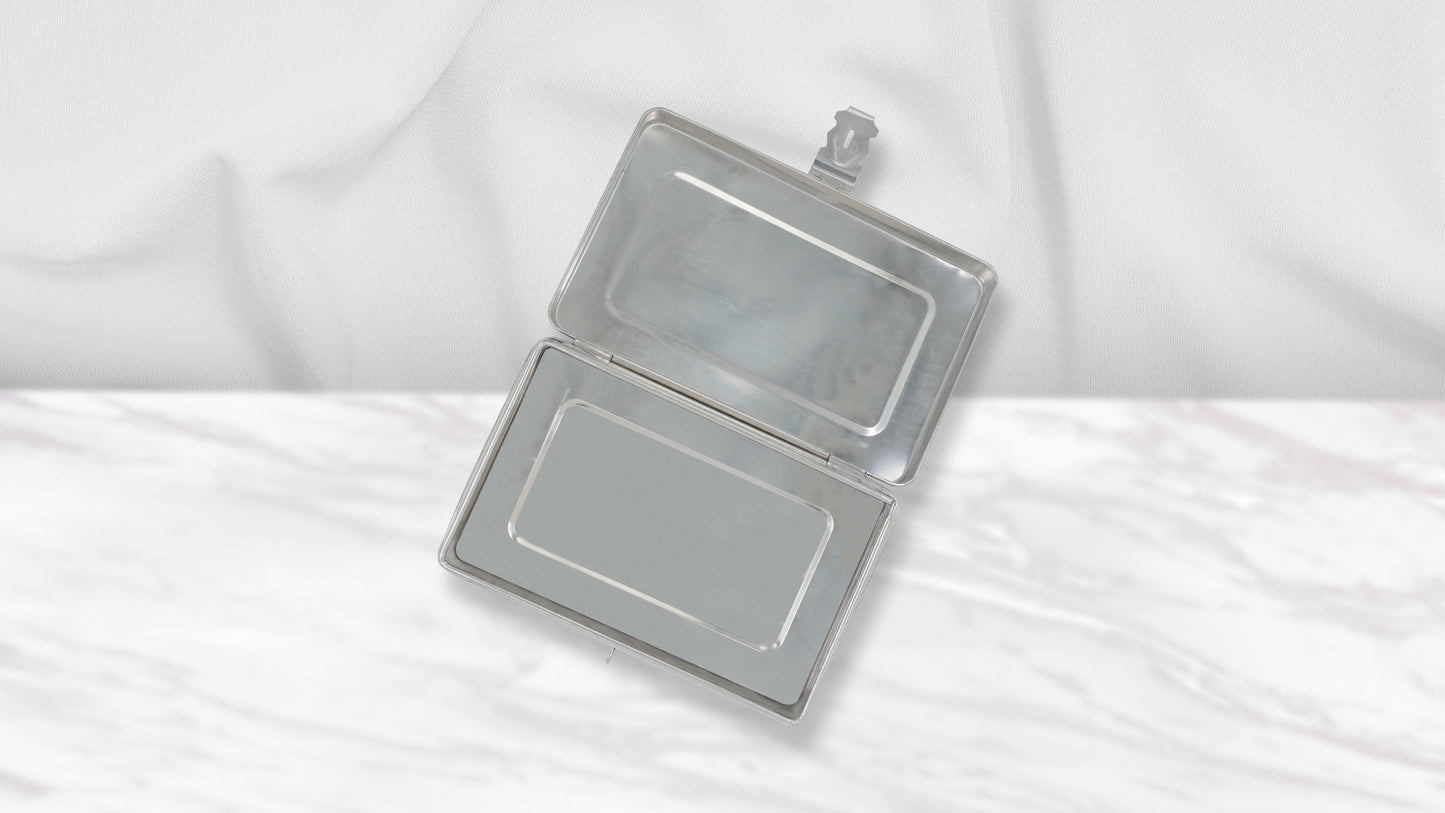 Blank Pooja Peti - Stainless Steel Material