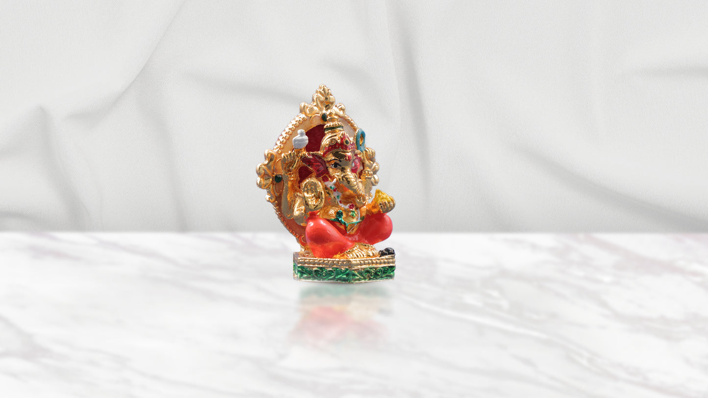 Ganeshji Panchdhatu Murti - Ganpati Murti