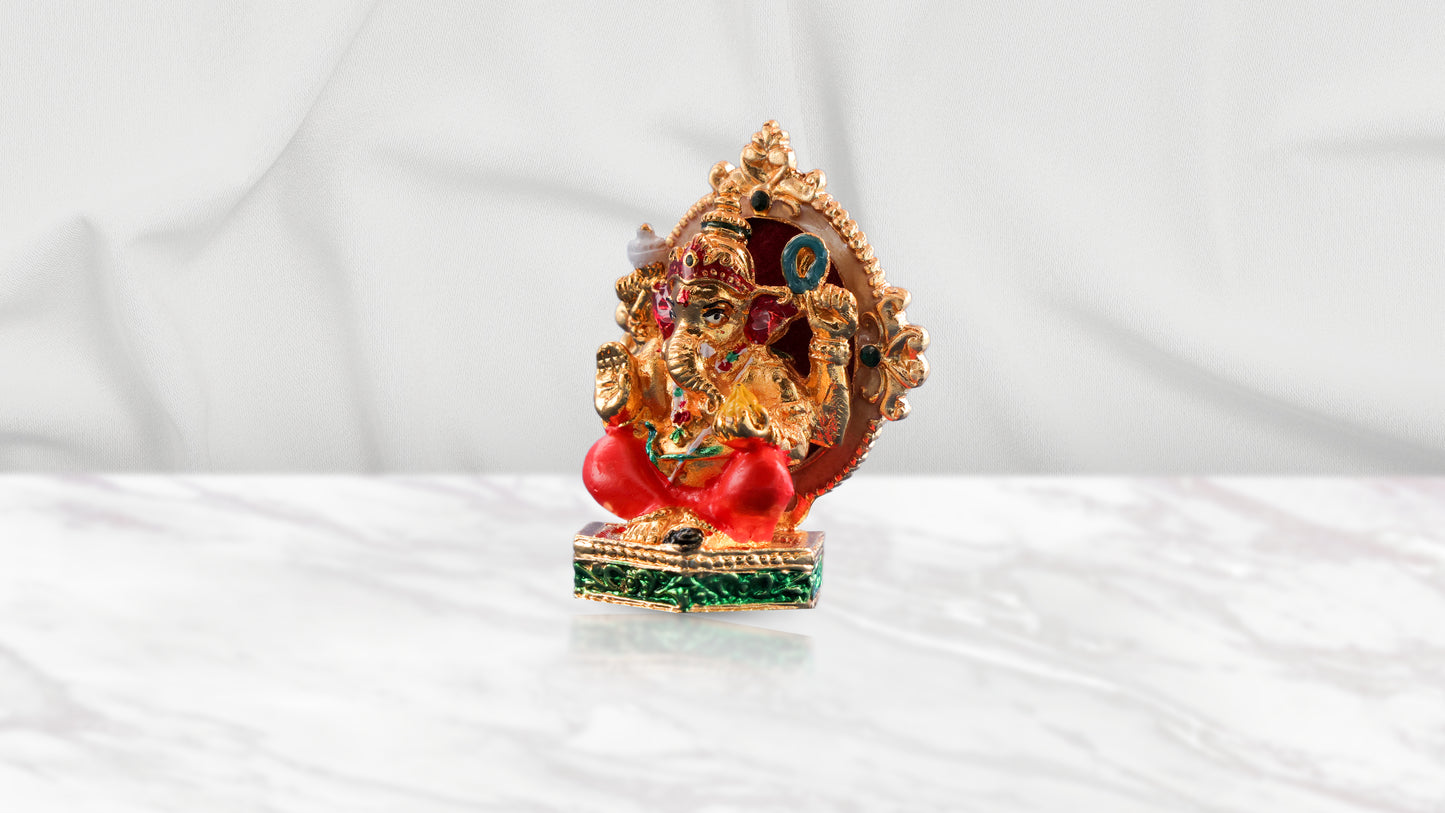 Ganeshji Panchdhatu Murti - Ganpati Murti