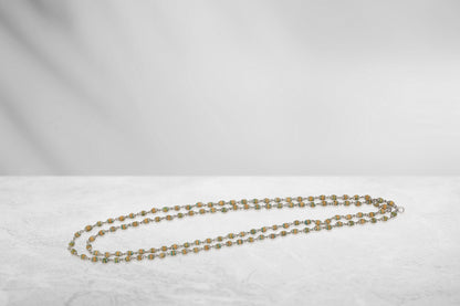 Chandi Kanthi (White, 8 Inch, 2 mm beads)