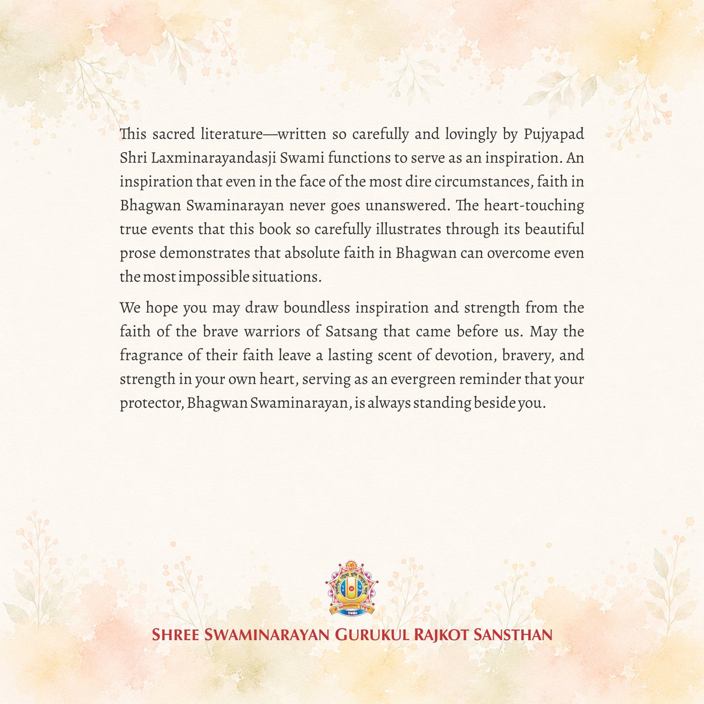 Fragrance of Faith