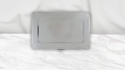 Blank Pooja Peti - Stainless Steel Material
