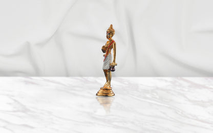 Nilkanthvarni Panchdhatu Murti (3.5 Inch)
